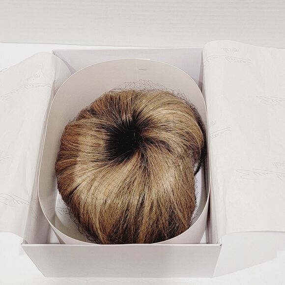 Ellen Wille HairPower Synthetic Lace Hair Topper Brown Blonde Short Pixie - Picture 3 of 12